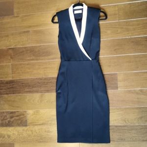 Altuzzara Black Tuxedo Dress